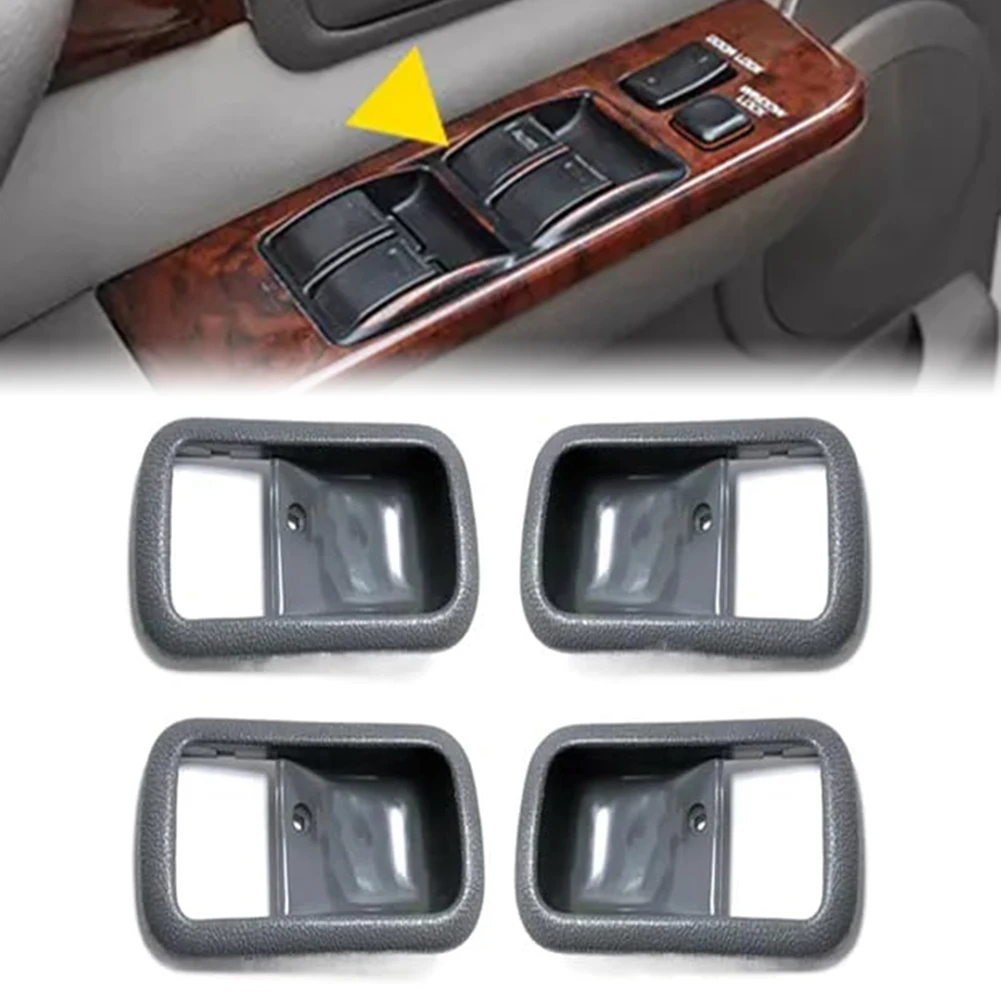 

Стайлинг автомобиля, 4 шт., набор внутренних дверных ручек для Lexus, LX450, для Toyota, внутренняя декоративная дверная ручка