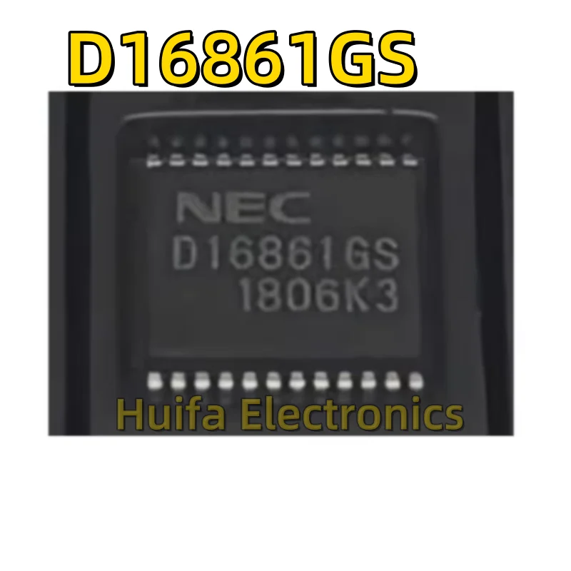 1/PCS New Original  D16861GS D16861 16861GS UPD16861GS sop-24 Chipset UPD16861GS SSOP24 Vehicle ignition drive chip In Stock