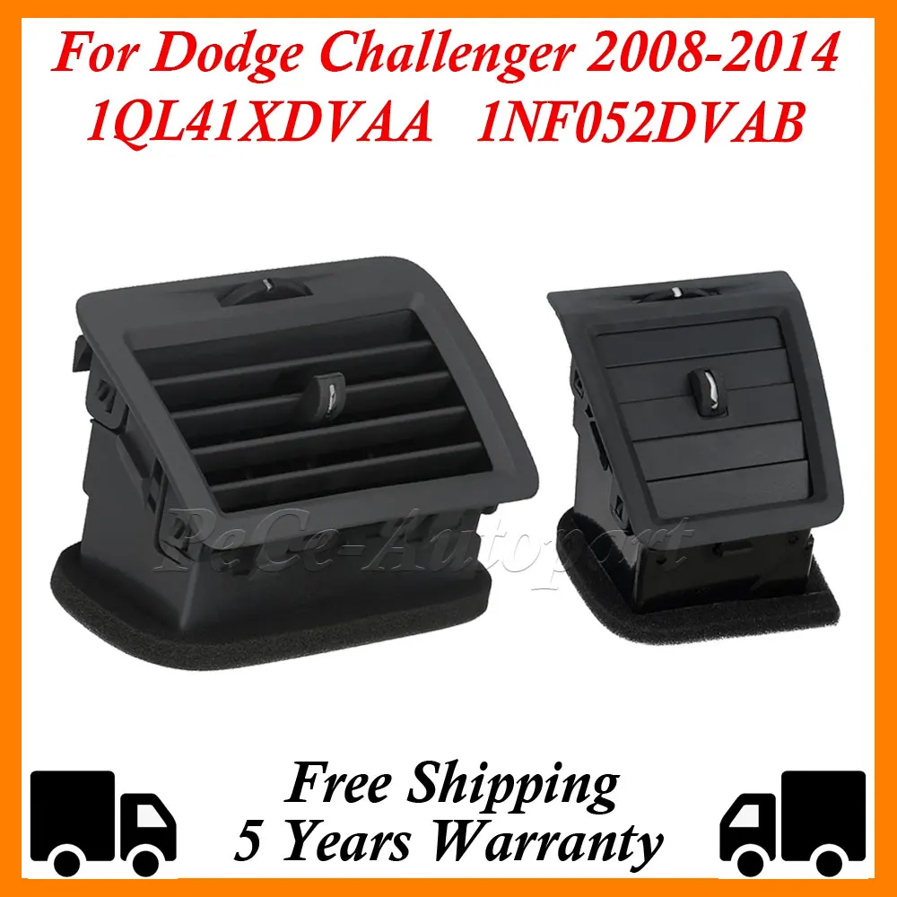 

Left/Right Dashboard Air A/C Vent 1QL40XDVAA 1QL41XDVAA For Dodge Challenger 2008-14 Engine Car Accessories Interior Parts