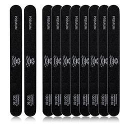 Makartt Nail File 100 180 Grit Emery Boards for Nails 10pcs 120/240 Nail Files Professional Washable Doubled Sides Nail File Kit