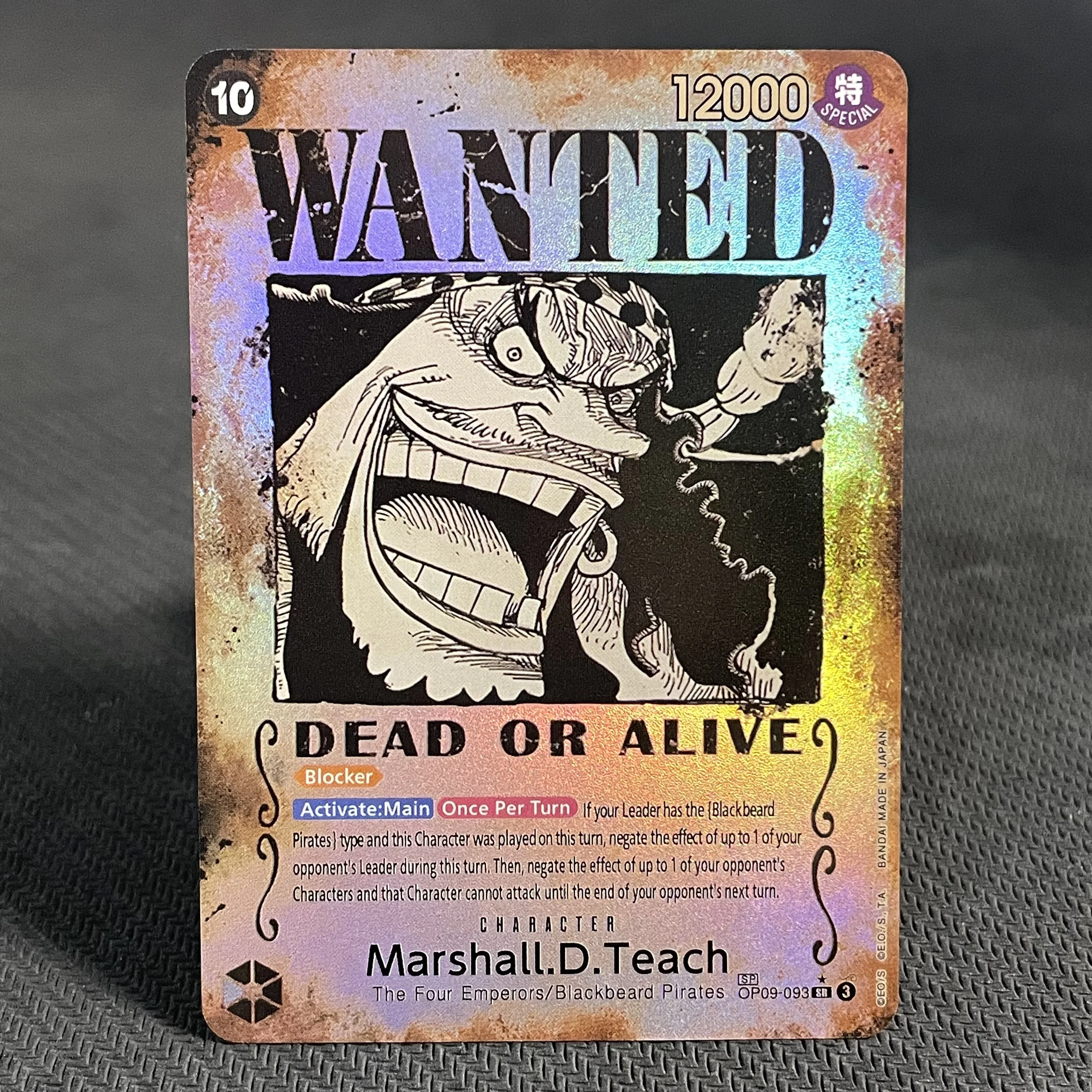 PROYX Wanted Poster Card Complete Set ONE PIECE Card Emperors In