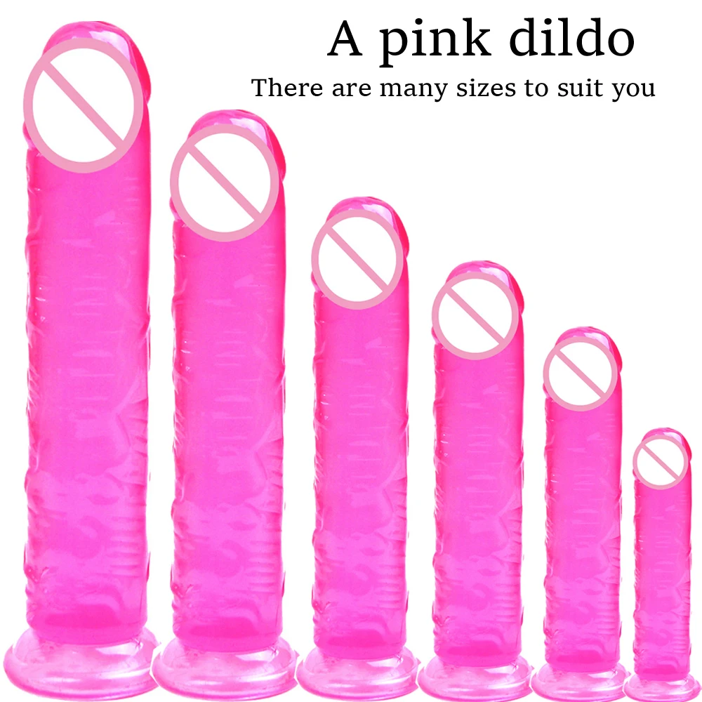 Cock Sex Toys Gode Adults 18 Anal Dildo God Rubber Penis Strap-on Realistic Big Shop Silicone Women Plug Butt​ Woman Glass