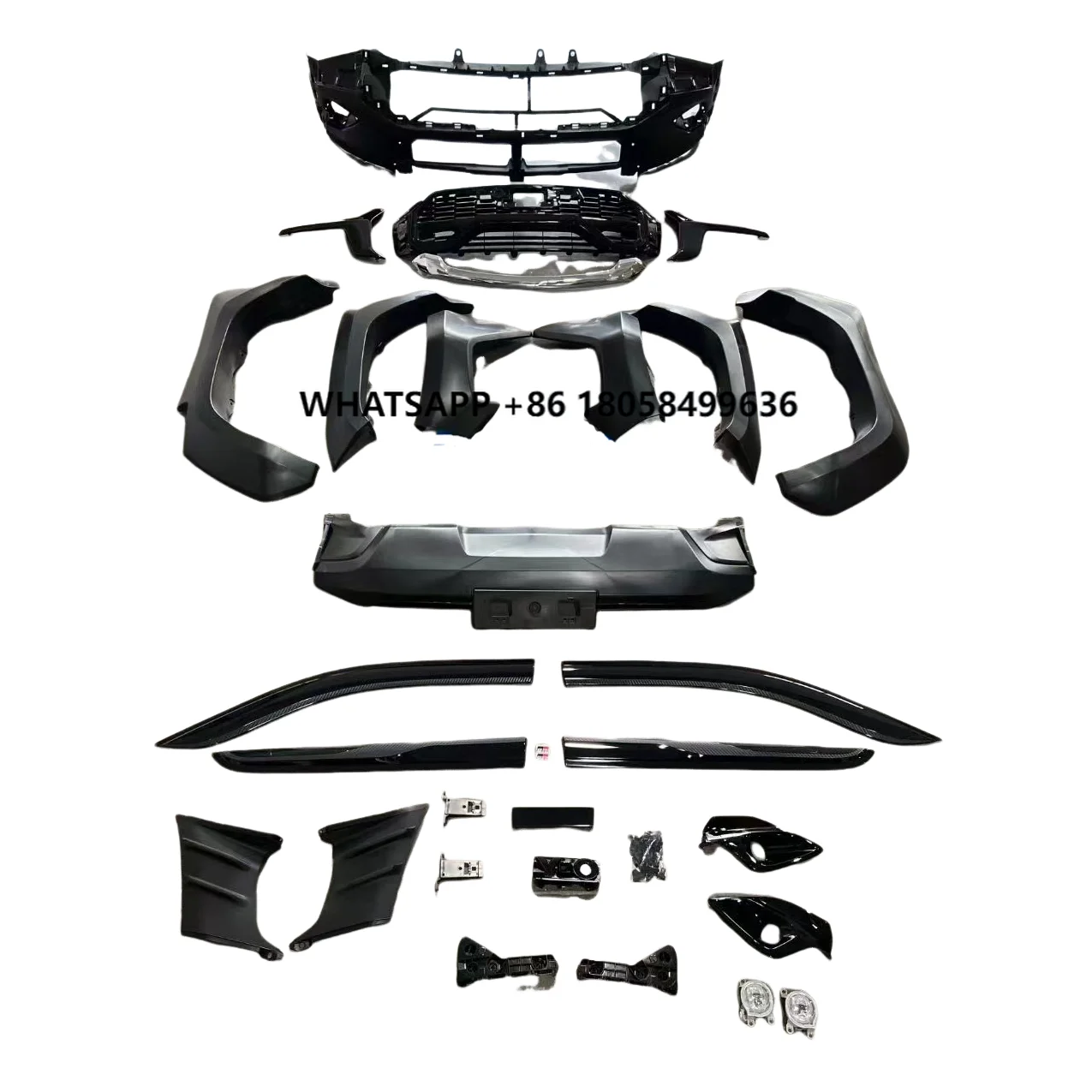 

New Style 4x4 Car Accessories Body Kits Upgrade Sets Car Front Bumper Guard for Hilux Revo 2020