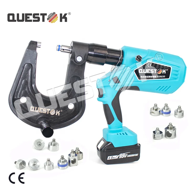 Battery operated handheld SPR automotive collision repair rivet gun self piercing riveting tools gun kit