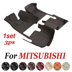 Car Floor Mats For MITSUBISHI Pajero V97 Pajero Sport Pajero 4 Pajero V93 Pajero V73 Outlander Peev Outlander Car Accessories