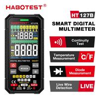 HABOTEST HT127A/B Digital Multimeter Auto Range DMM Voltmeter True RMS NCV AC DC Voltage Meter 6000 Counts Smart Multitester