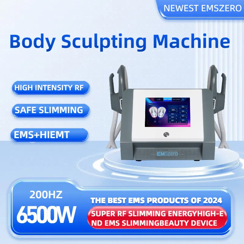 

2025 EMSzero RF Muscle stimulator 200HZ HI-EMT EMS Body Sculpting Machine Fat Burning Slimming