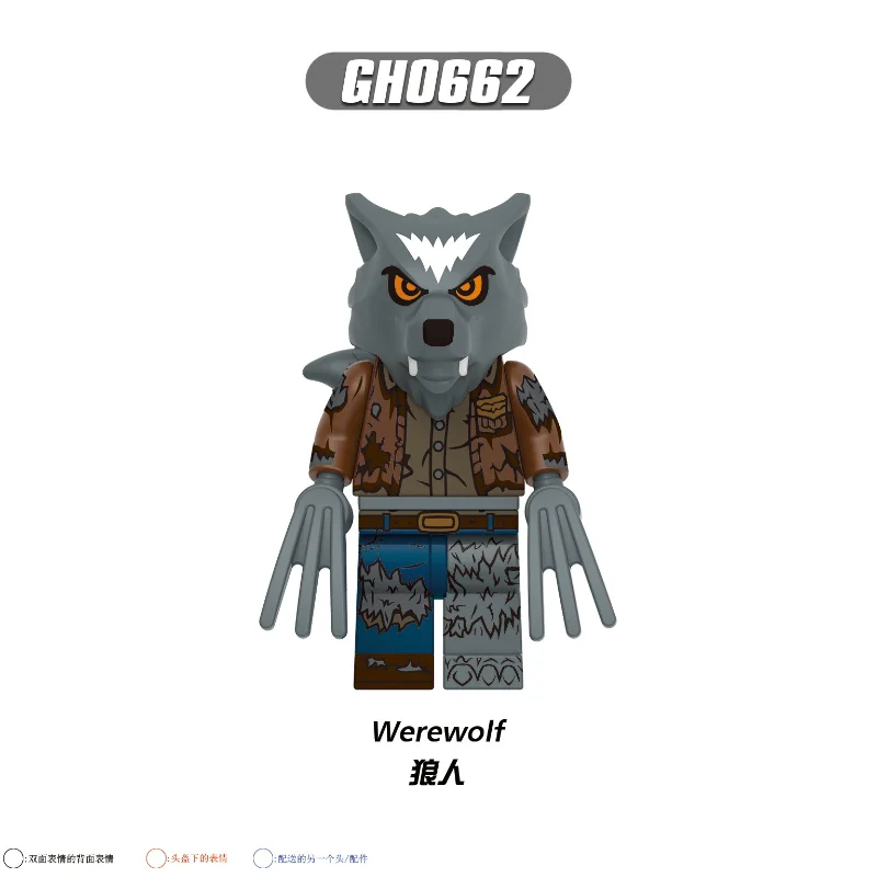 Blocchi di costruzione, bambole simumanoidi, giocattoli, mini figure, bambole umanoidi, giocattoli per bambini, regali di compleanno, personaggi dei cartoni animati.