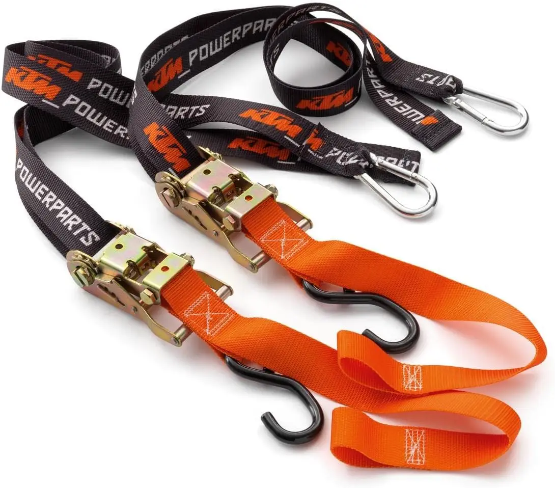 KTM Soft Tie Down Set with Ratchet - U6910048.