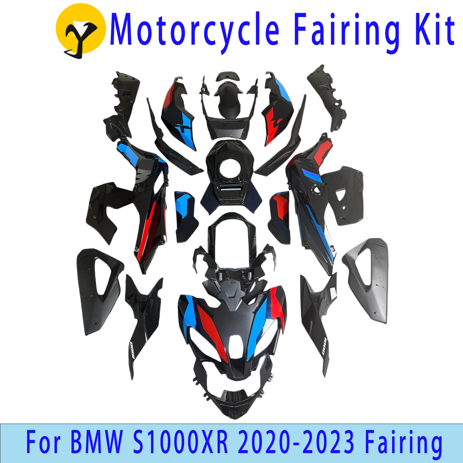

Suitable for BMW S1000XR 2020–2023 Motorcycle Fairing Kit, ABS Plastic Body Kit, Body Components, Injection-Molded Shells