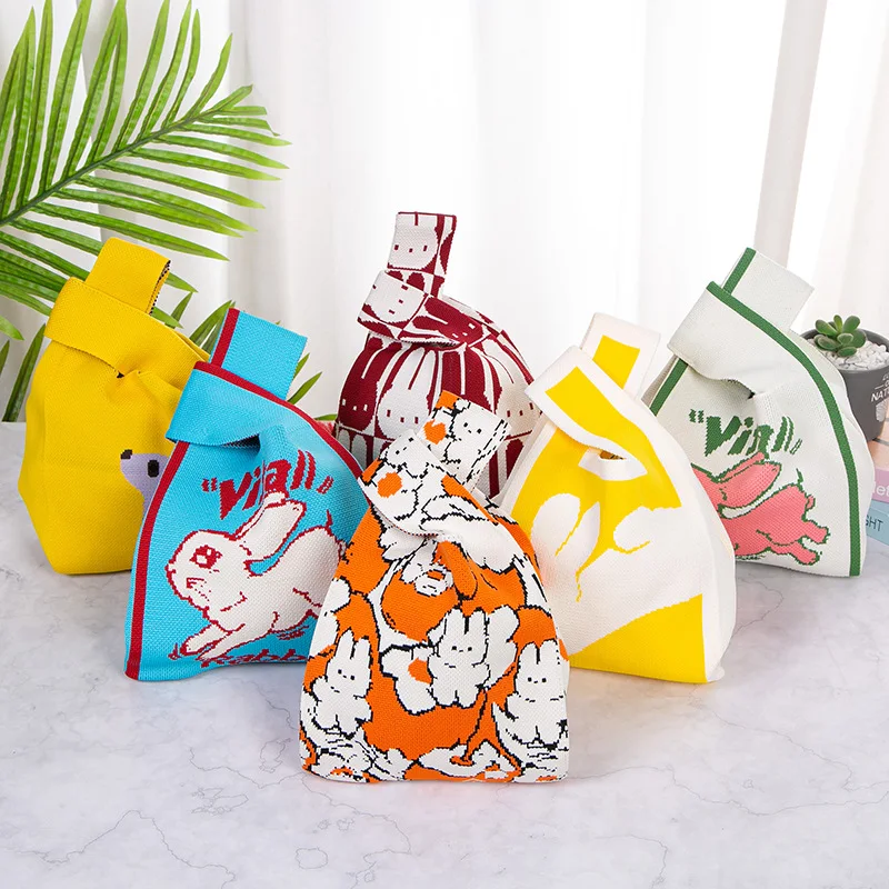 

Handbag Gift Knitted Bag Handbag Gift Bag Packaging Bags Handbag Large Capacity Baking Gift Bags