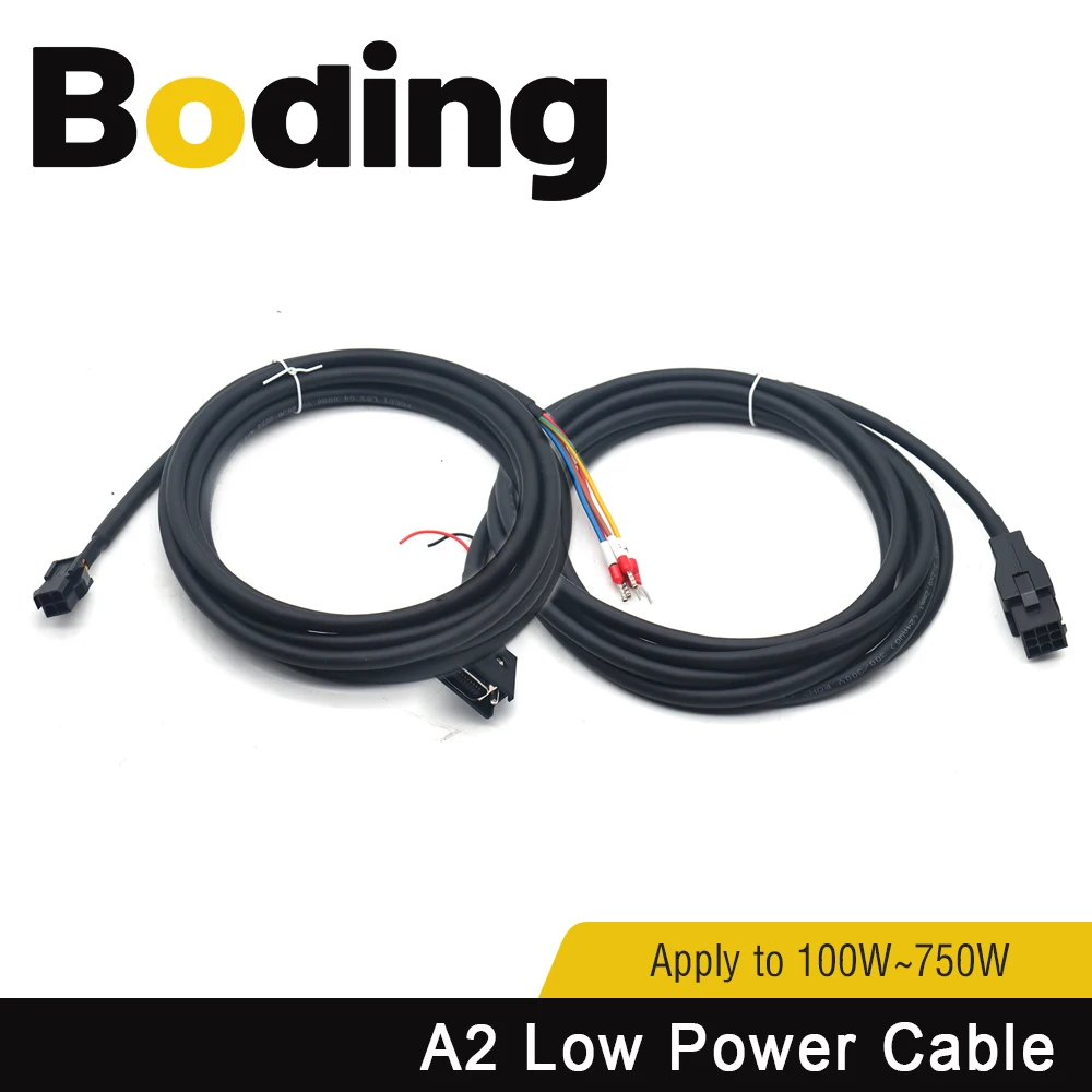 Boding Low Power Cable Encoder Cable  Asd-abpw0003 3m 5m 8m 10m 15m  for delta   Asda-A2 Serial 100w~750w