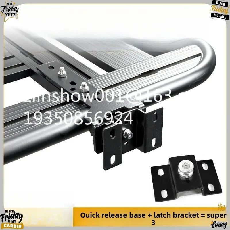 Install fixed clips, platform crossbars, ARB outdoor side tent, car side tarp tent, quick-release quick-install bracket