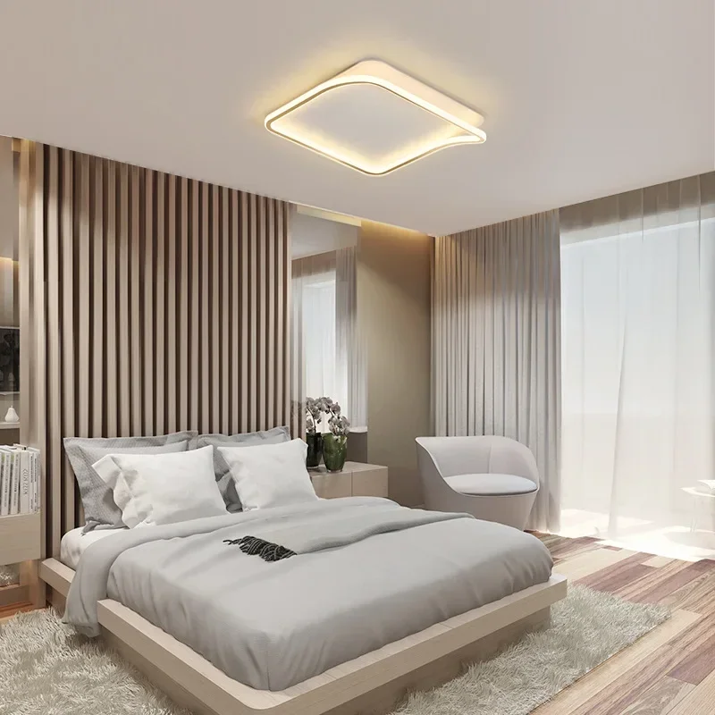 Plafonnier LED au Design Moderne, Luminaire Décoratif d'Nik, Idéal pour un Salon, une Salle à Manger, une Chambre à Coucher, un Bureau ou un Hall