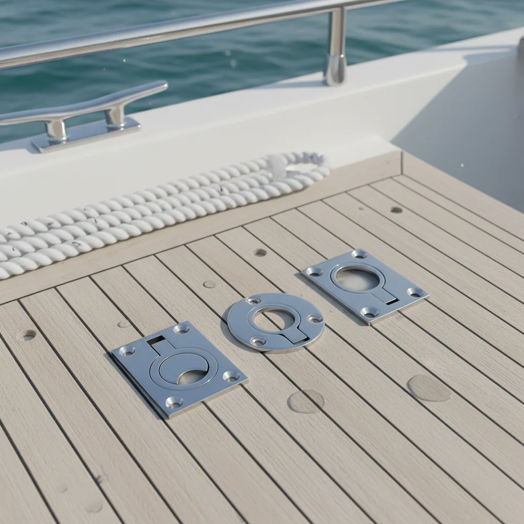 

Защелка люка для лодки из нержавеющей стали, подъемное кольцо для скрытого монтажа, замена украшения ручки