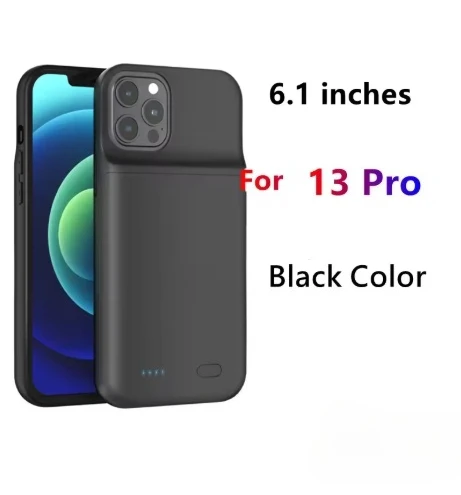 

10000Mah Battery Charger Case for Iphone 14 Plus 14 Mini 15 Pro Max 11 Pro X XS XR XS Max 6 6S 7 8 Plus Battery Case Power Bank