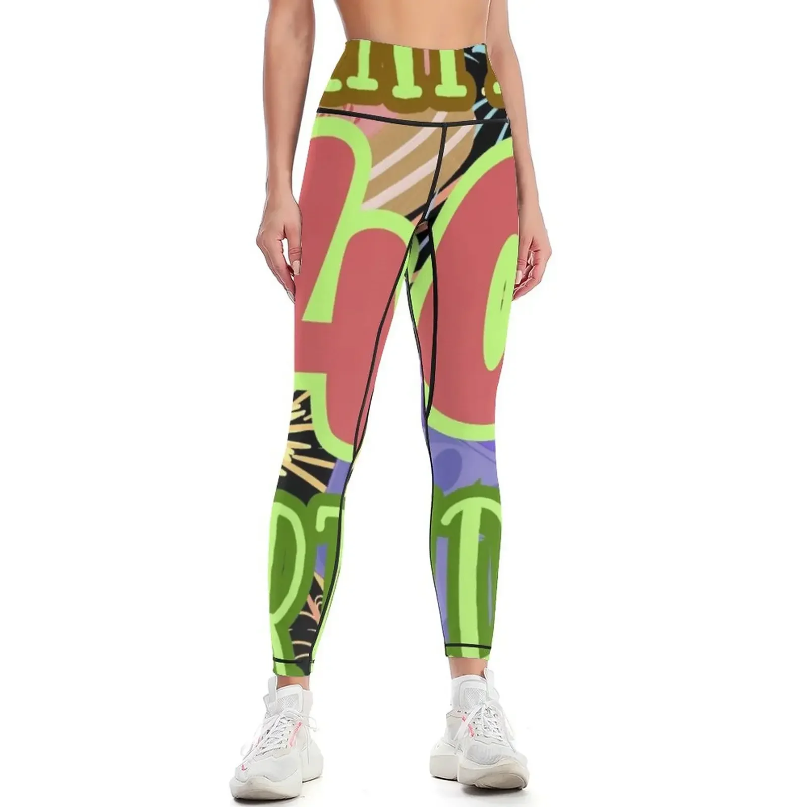

Happy Birthday 40th Leggings fitness set gym Female legging pants sport legging sport set Womens Leggings