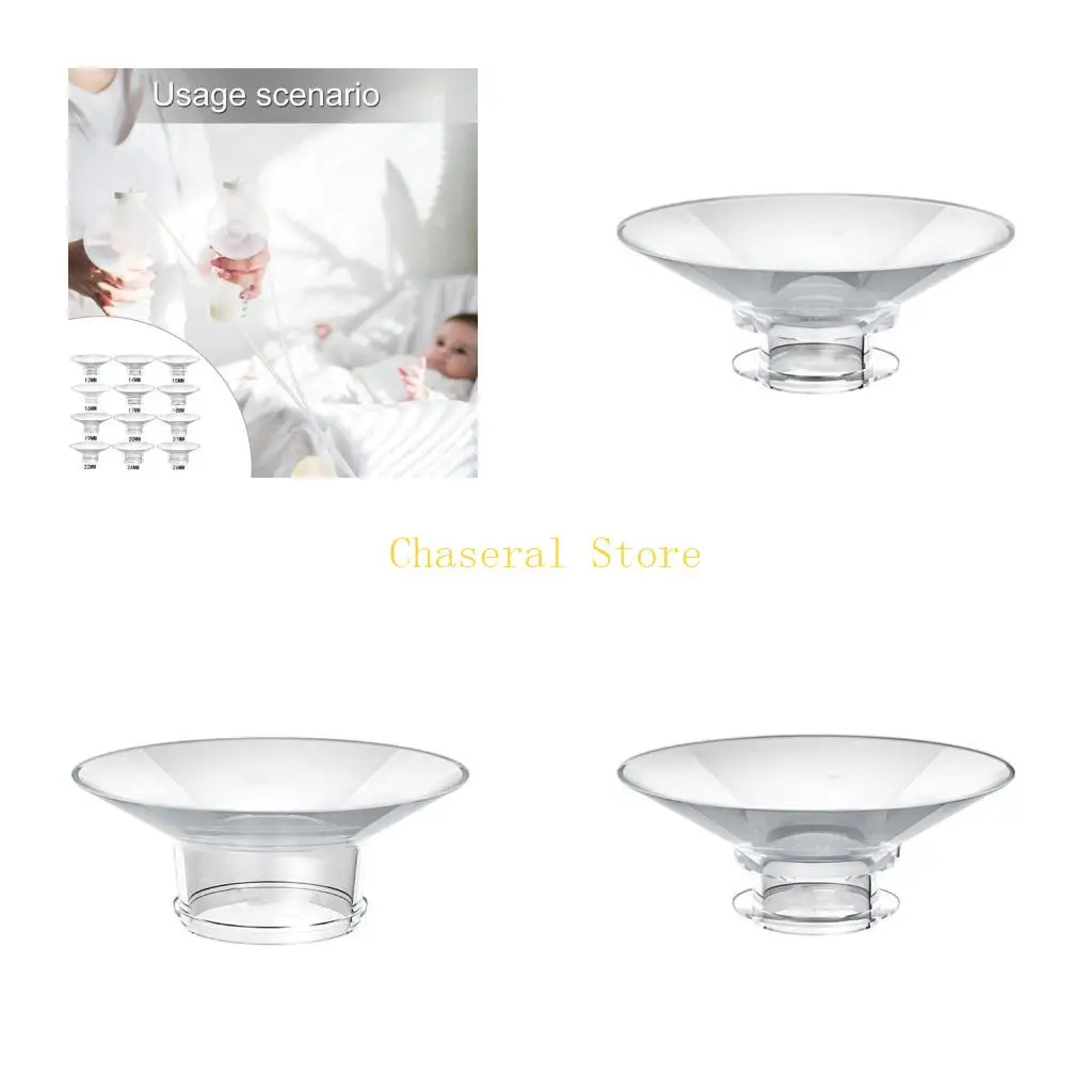 

E7CE Преобразователь для молокоотсоса для матери Силиконовый адаптер Молокоотсосы Фланцы