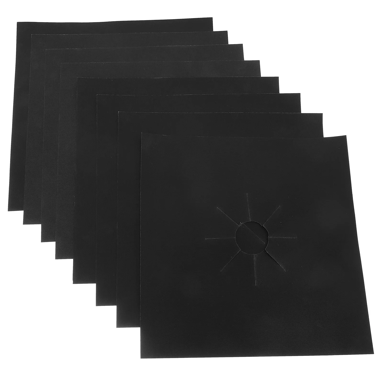 

8 Pcs Gas Stove Protection Mat Cooker Burner Covers for Electric Furnace Burners Liners Backsplash Top