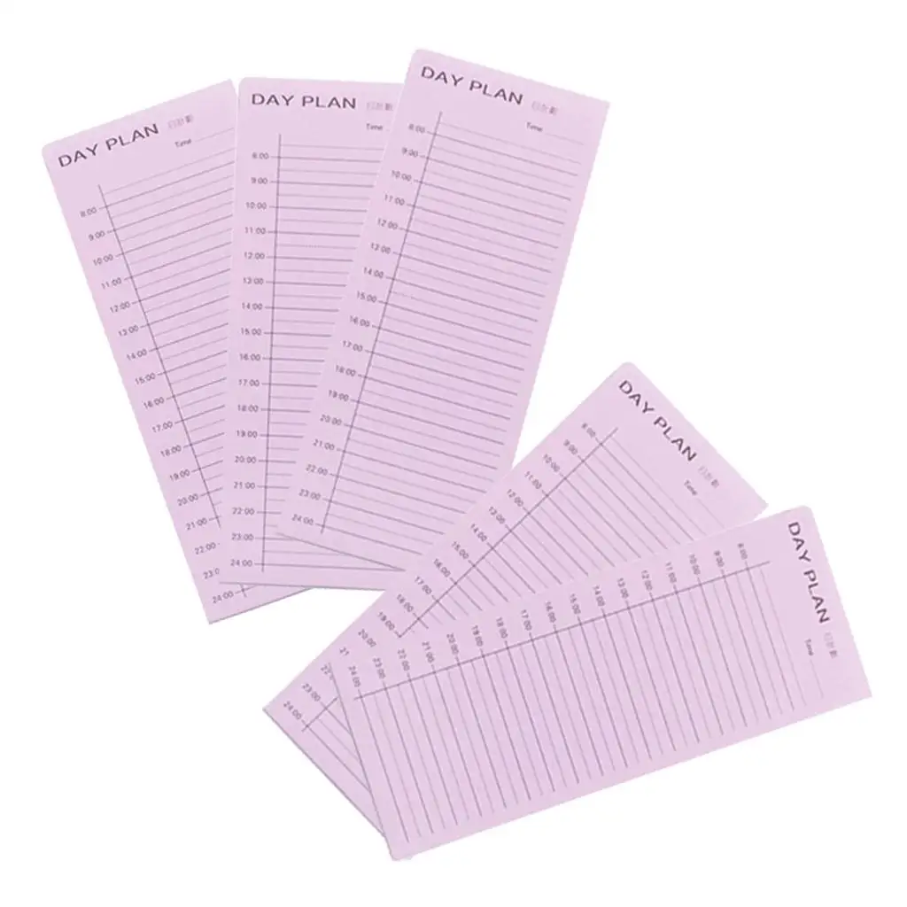 2-4pack Weekly Daily Planning Pad Tear Off To Do Pad Sticky Notes Day Plan