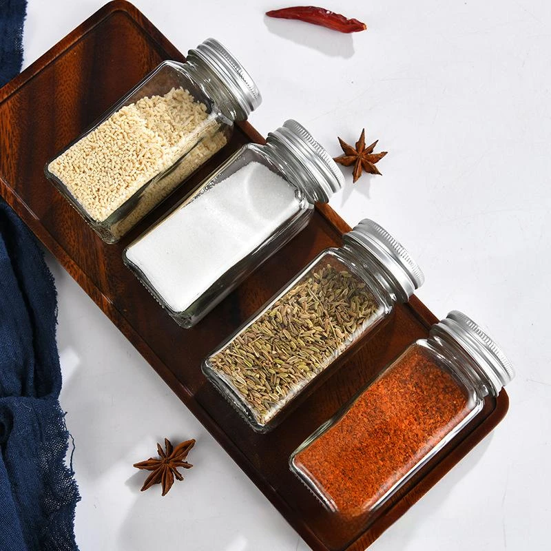 

Barbecue Seasoning Jar, Cumin, Square, Pepper, Seasoning Bottle, Kitchen Supplies