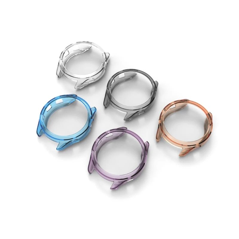 Screen Protector Cover for Garmin Forerunner 265 265S Smartwatch Protective Case Shock Frame Full Edge Coverage Bumper Shell