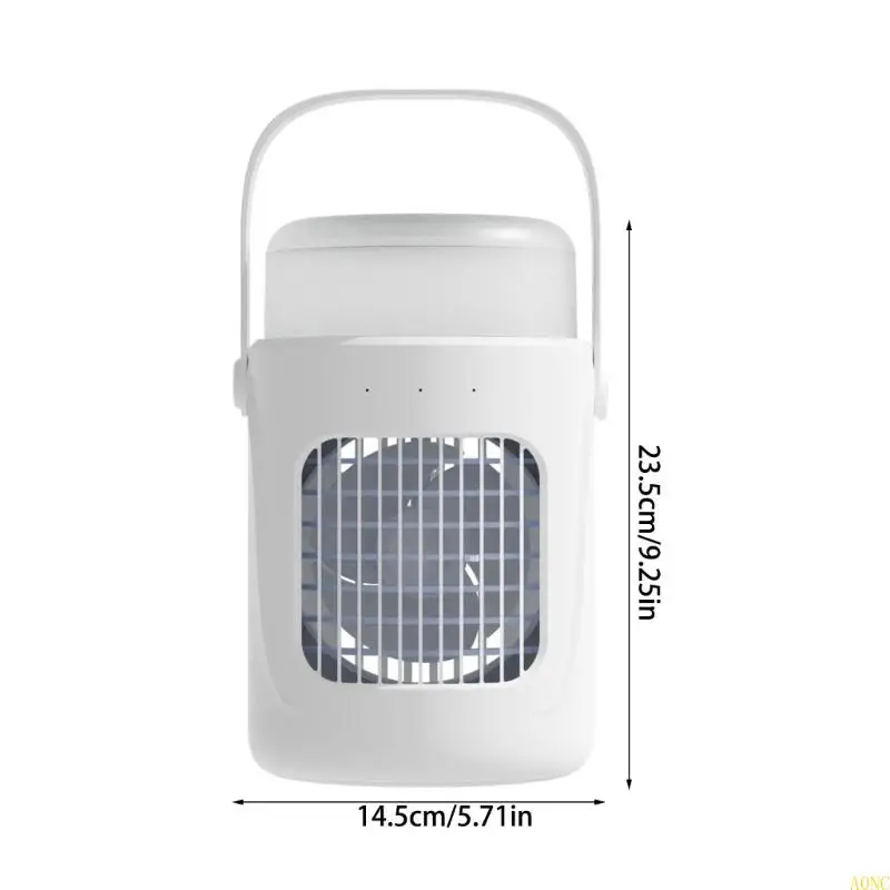 A0NCエアコンファン3スピードオプションテーブルファンホームオフィスに最適