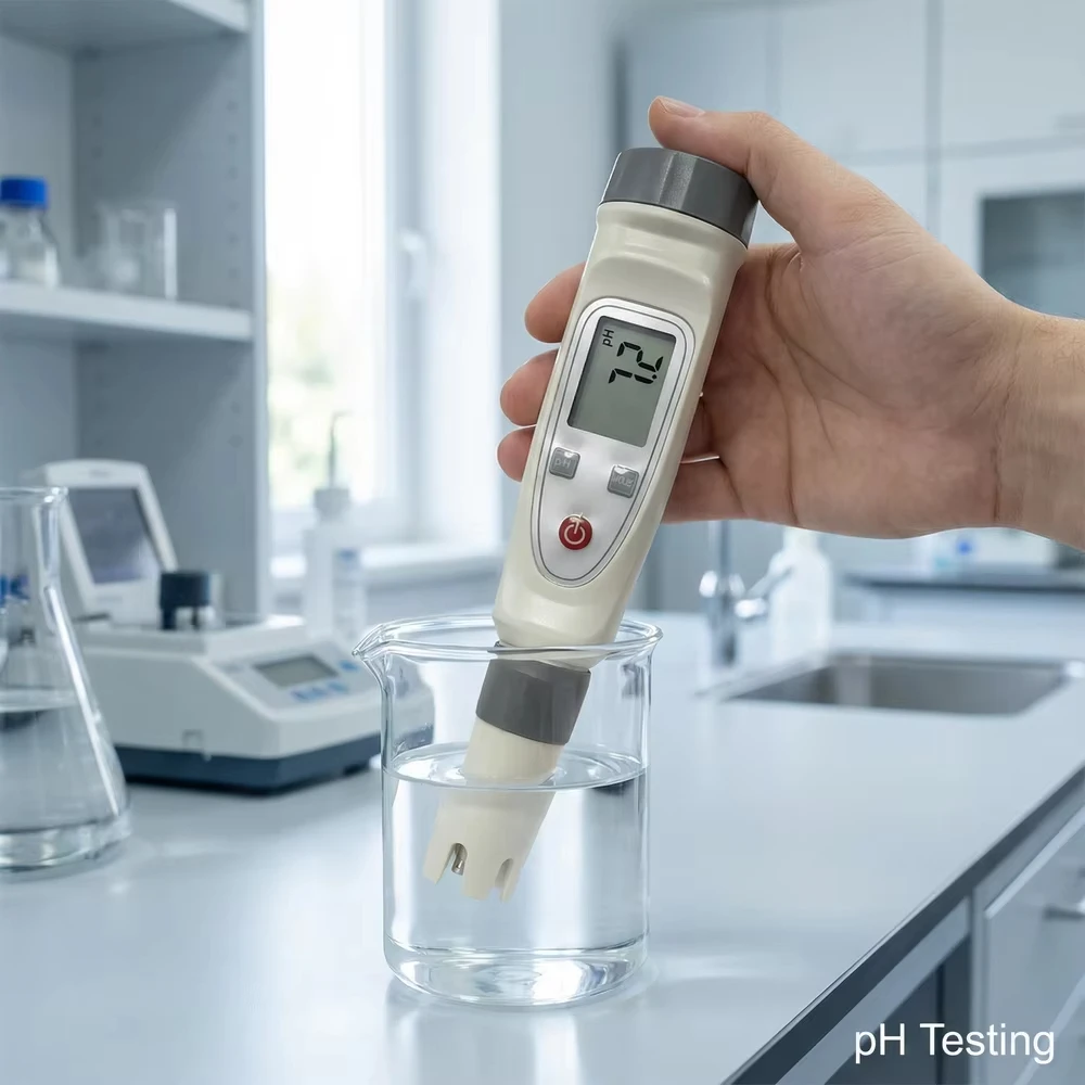 2026 High-Precision Digital pH Pen Meter ATC 3-Point Auto-Calibration 0.05pH 0-14 Scale LCD Display OEM/ODM/OBM for Drinking Wat