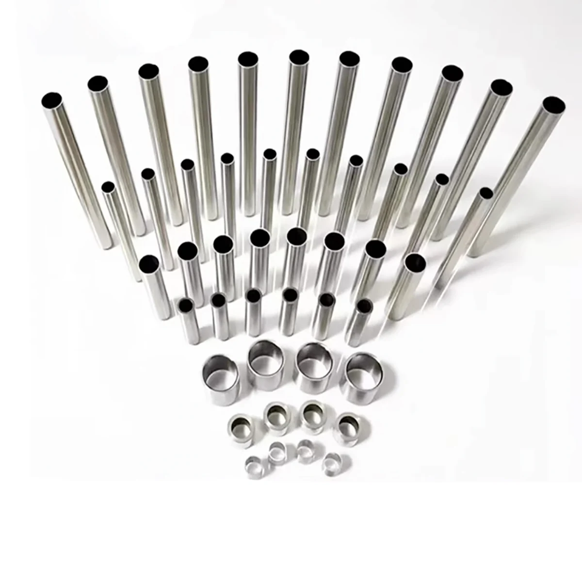 6061 Aluminum Tube Hollow Aluminum Pipe Alloy Aluminum Tube Shaft Sleeve Pole CNC Axle Aeromodel DIY Metal Tube 10CM/20CM
