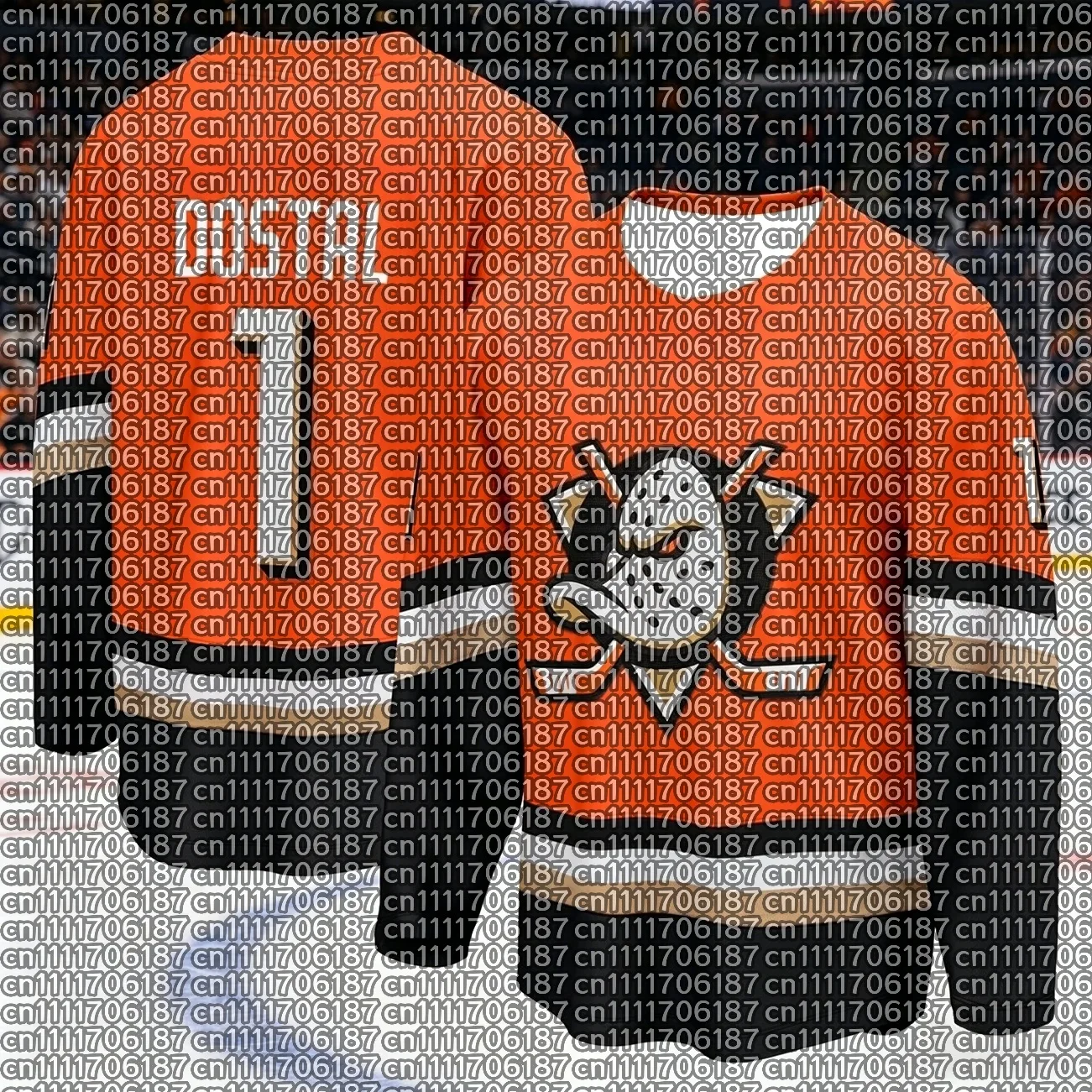 2026 New Men's Ice Hockey Training Shirt - Ducks 3D Printed, Breathable, Sweating Long Sleeve T-shirt, Men's and Women's