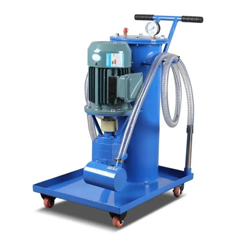 30L 50L industrial oil recovery machine, hydraulic oil purifier for removing impurities