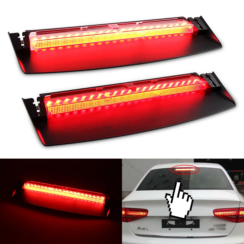 

1PC LED Additional Brake Light High Mount 3rd Rear Stop Signal Tail Lamp for Audi A4 A4L B8/Avant/S4 Avant Qu/Quattro 2008-2015