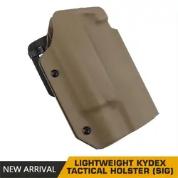 Lightweight Kydex Tactical Holster for SIG P320-9mm/.40(COMPACT,CARRY,XCARRY,FULLSIZE,X5LEGION,M17/M18) with X300-A/B Flashlight