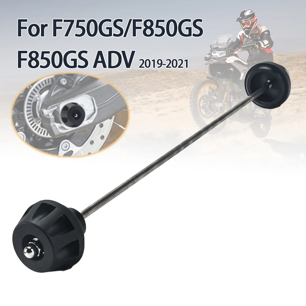 F750GS F850GS ADV Front Axle Fork Wheel Protector Crash Slider Pad For BMW F 750GS F 850GS Adventure 2018 2019 2020 2021