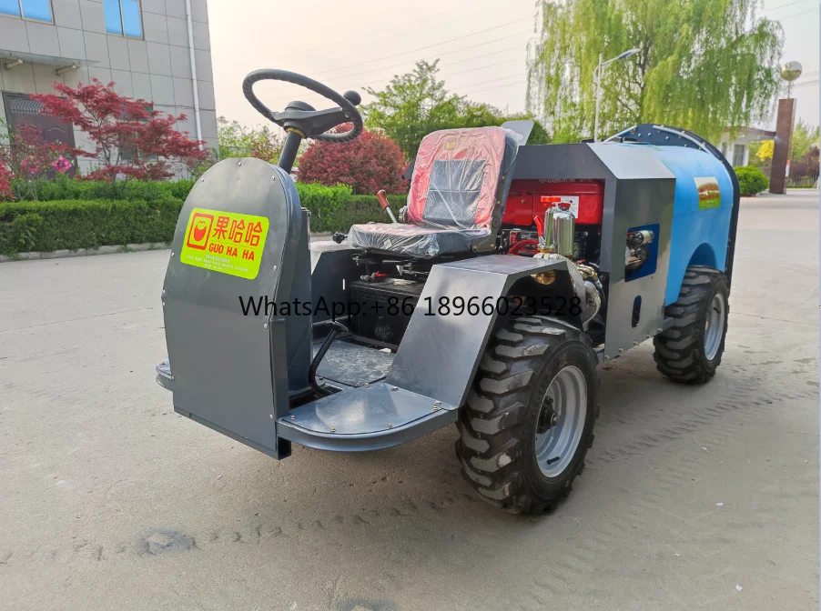 Water cooled diesel engine self propelled sprayer with assurance fruit tree sprayer