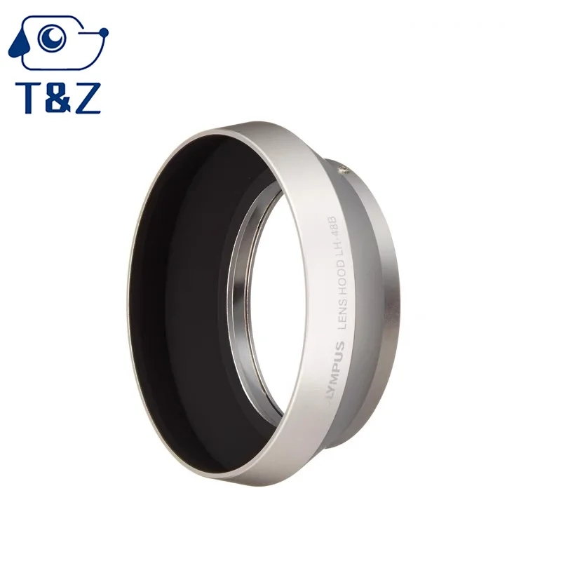 

New Original LH-48B Lens Hood For Olympus M.ZUIKO 17mm F1.8R Metal Lens Hood