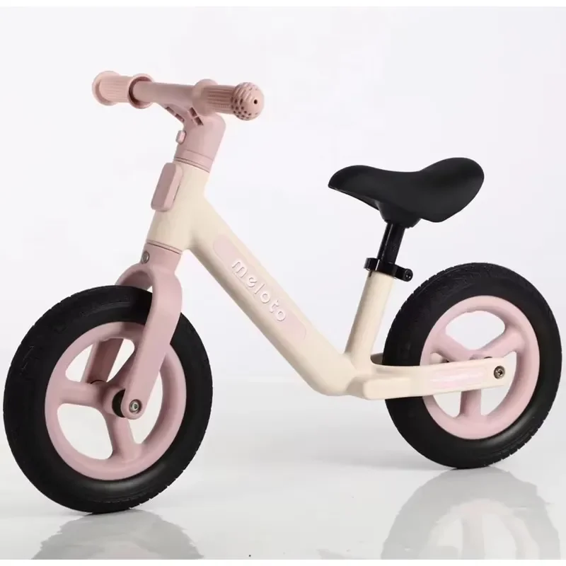 10 Inch Children Balance Bike Kids Bicycle for Girls Learning to Ride