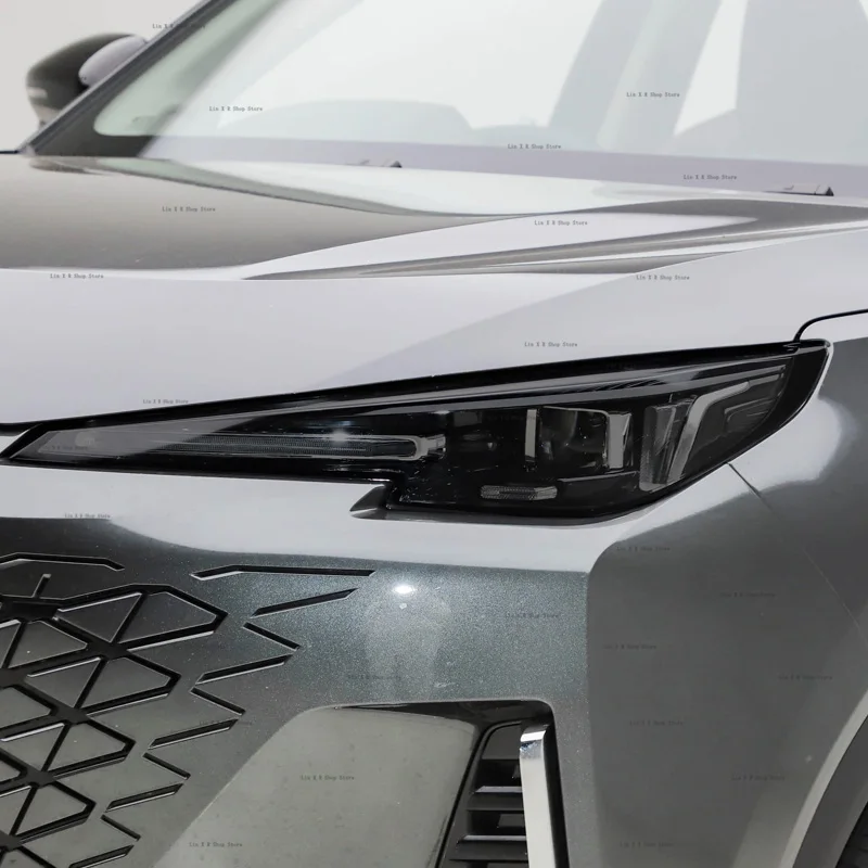 

For CHANGAN CS55 PLUS 2023 Equator Sport Car Exterior Headlight Anti-scratch Front Lamp Transparent TPU Protective Film Sticker