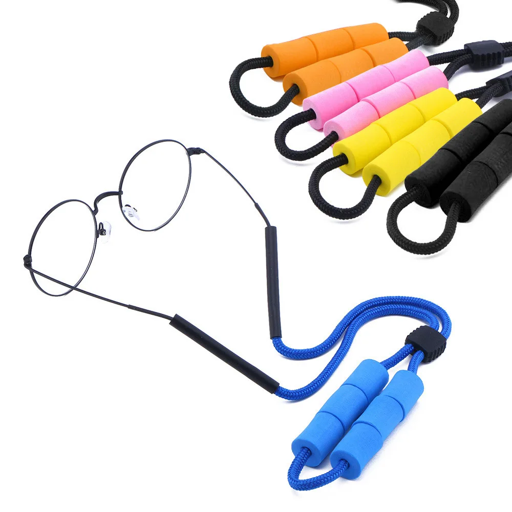 

Swimming Floating Foam Chain Eyeglasses Straps Water Sport Glasses Cord Eyewear Strap Lanyard Adjustable Anti-Slip String Holder