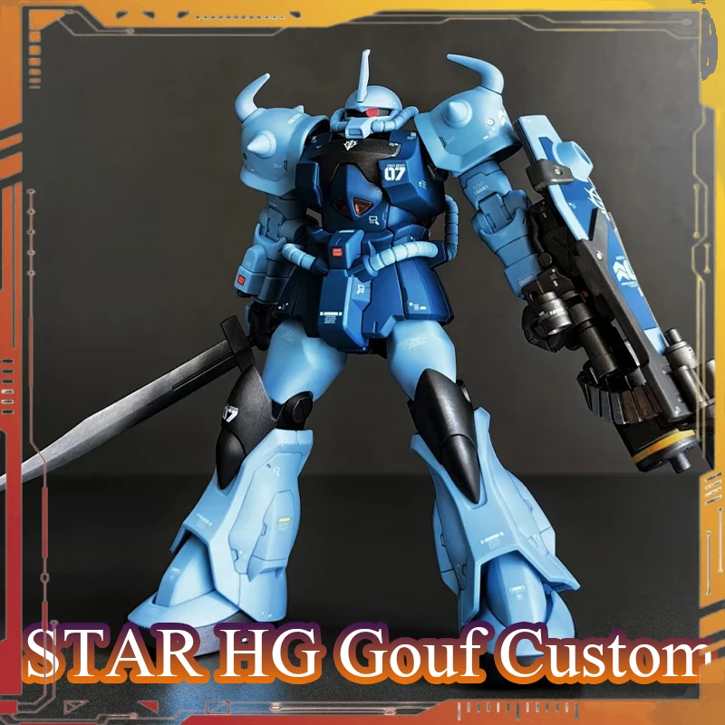 Star KO HGUC Gouf Custom Action Figure MS-07B-3 1/144 Scale Assembly Model Kit Room Decor 08MS Anime Figure Birthday Gift
