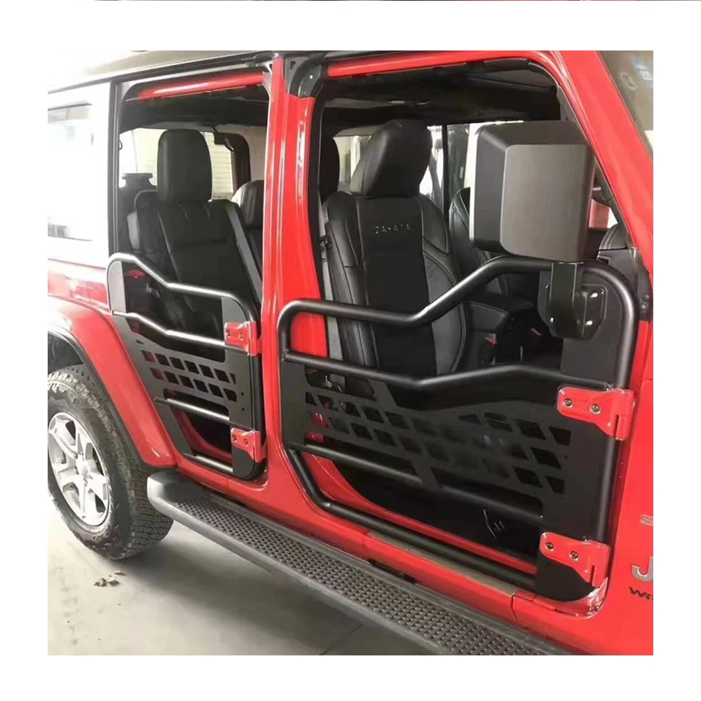 JL1078 4 Doors Steel Pipe Iron Door with mirror for jeep JL for wrangler 2018-2024