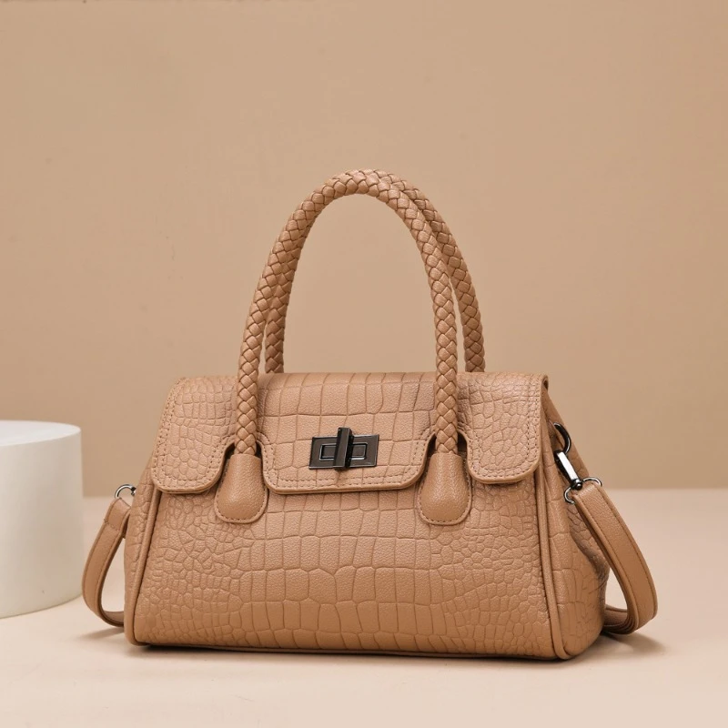 

Женские сумки, высококачественные нишевые сумки через плечо большой вместимости, модные и универсальные сумки в стиле ретро, дизайнерская сумка