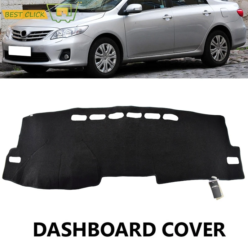 Dashmat Dash Mat Dashboard Cover For Toyota Corolla E140/E150 2006 2007 2008 2009 2010 - 2013 Sun Shade Dash Board Cover Carpet