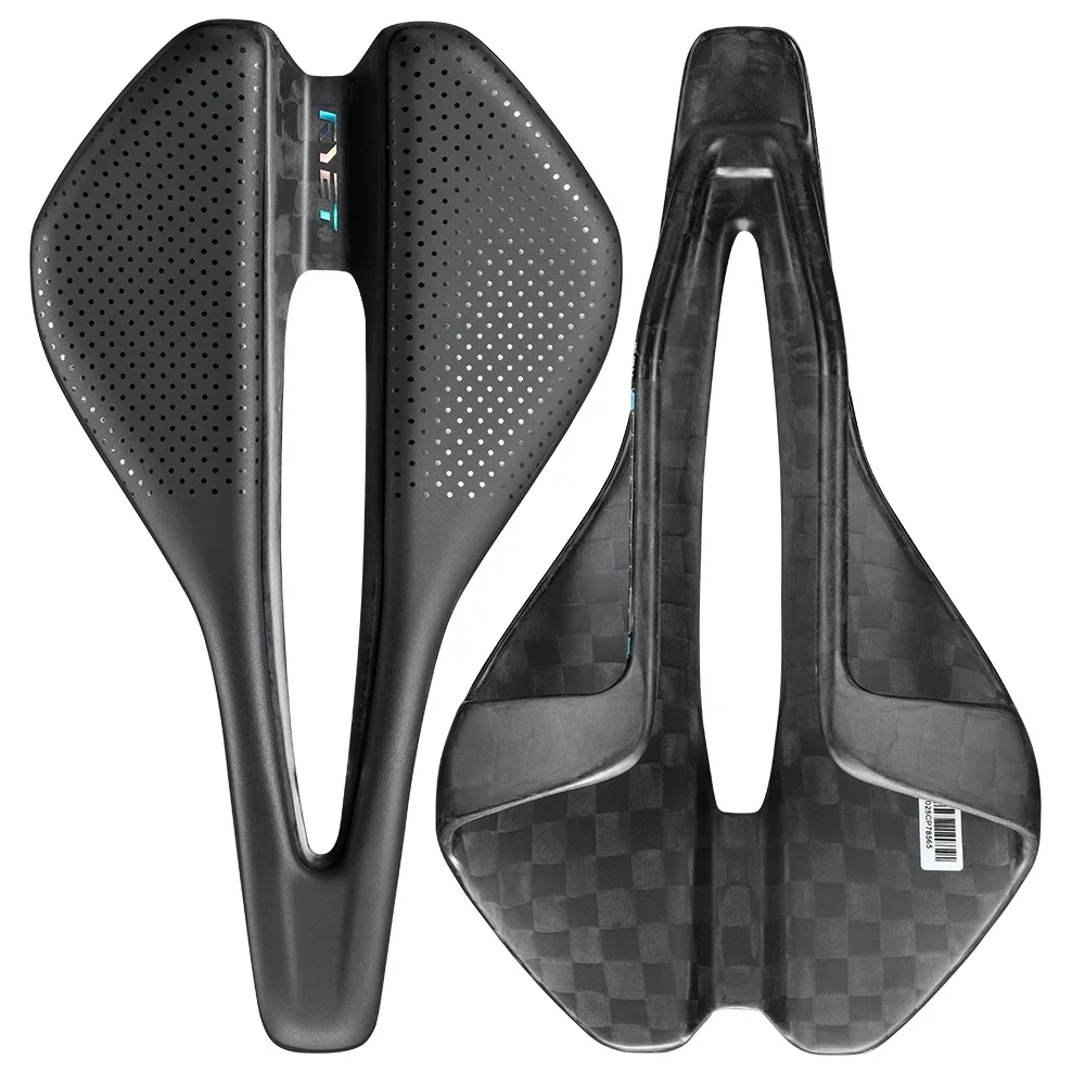 AliExpress 2025 RYET Full Carbon Bike Saddle Super Light Carbon Base Rails Cushion for Road MTB Gravel Performance Racing Cycling Parts