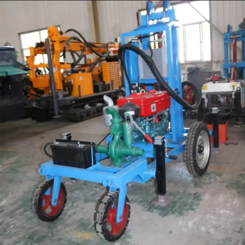 

Household Use 100m Mini Water Well Drilling Rig Water Well Digging Equipment for Home Water Needs