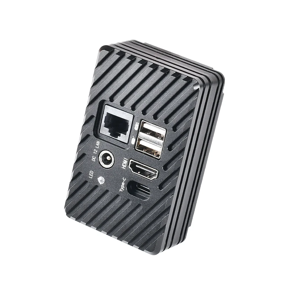 4k Fhd Microscope Camera 8mp Usb Type-c Lan Measuring Industrial Digital Electronic Microscope For Phone Repair Soldering
