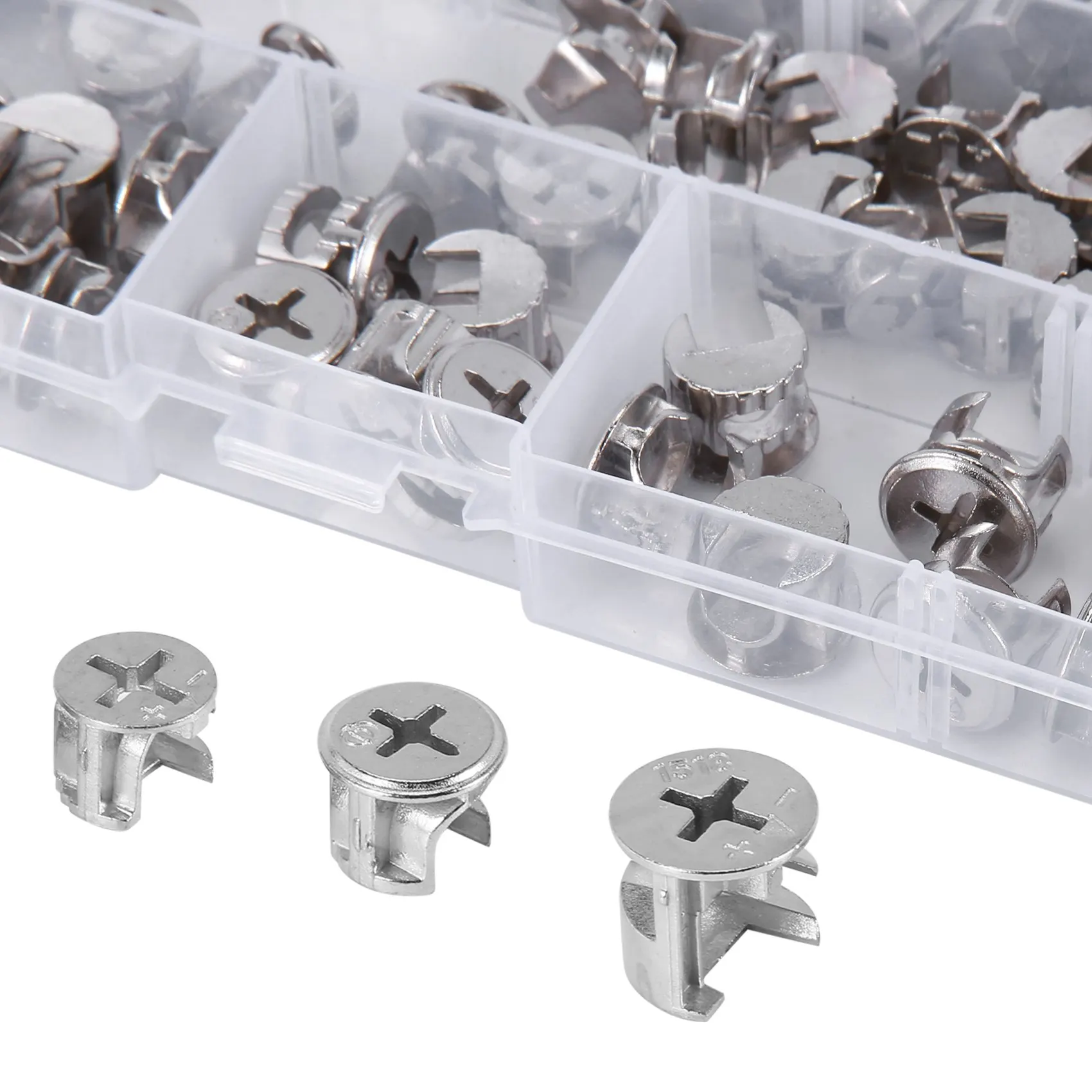

Exquisite-75 Pcs Furniture Connecting Cam Lock Fittings, Furniture Connecting Fastener Cabinet Connectors Hardware Bolts