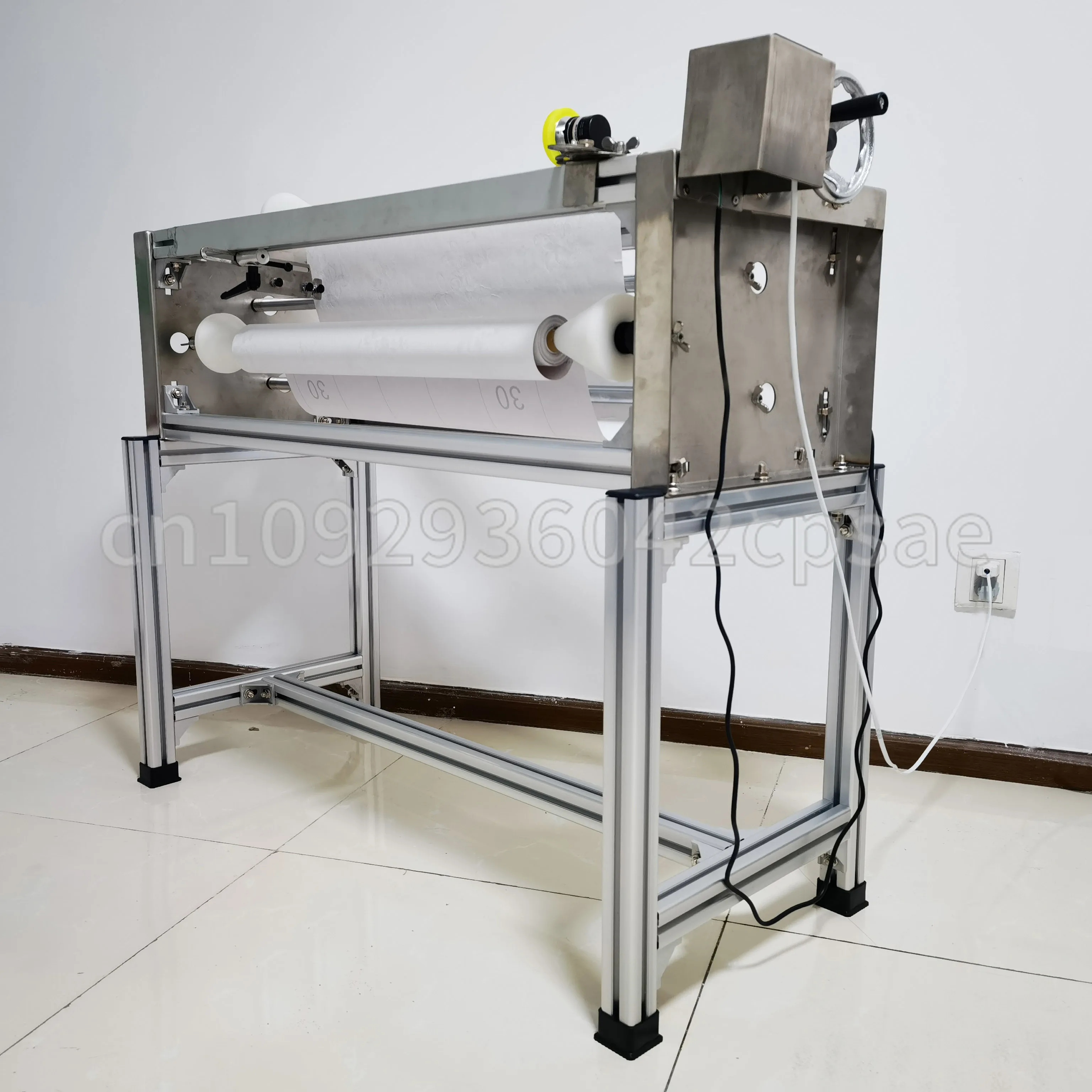 Máquina de rebobinado de papel higiénico Manual GookiiTech, máquina de rebobinado de Motor de embalaje de cartón de papel de película de Motor barata