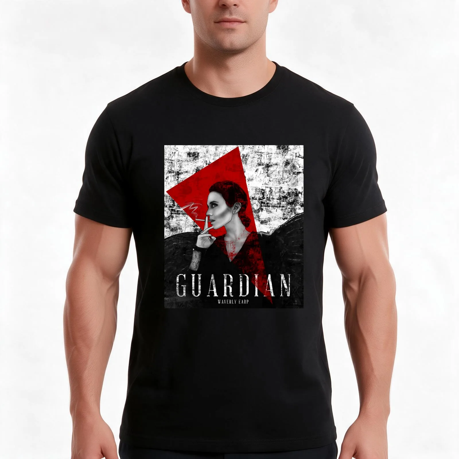 Wynonna Earp: The Guardian T-Shirt Summer Casual Cotton Tee Oversized Streetwear Tops Vintage Graphic Print Unisex Men Women