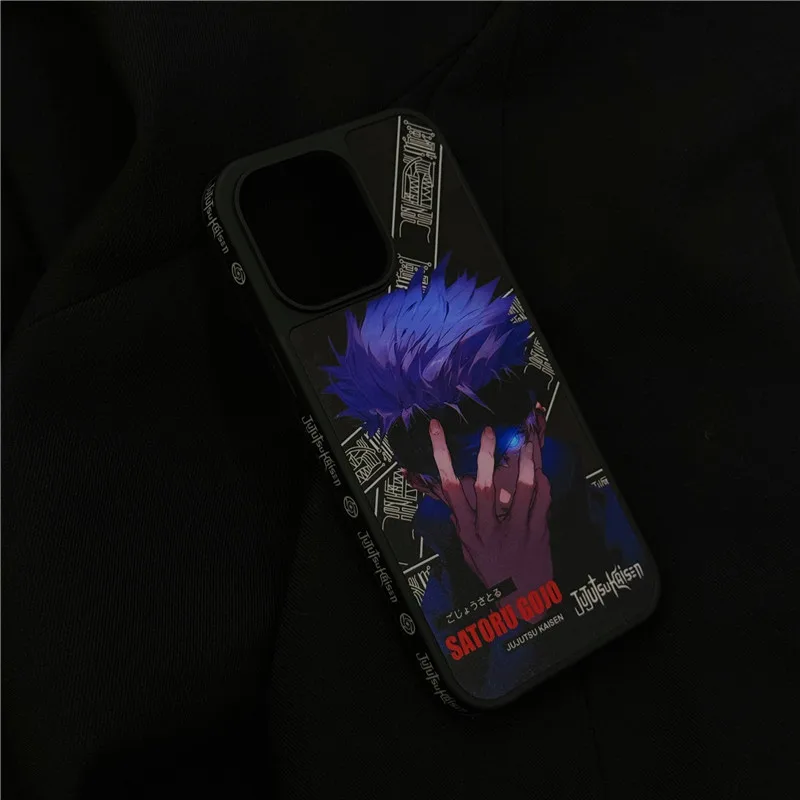 Satoru Gojo Anime Jujutsu Kaisen Phone Cover for iPhone 12 13 14 15 16 Pro Max 16pro 15pro 14pro Ryomen Sukuna Cover